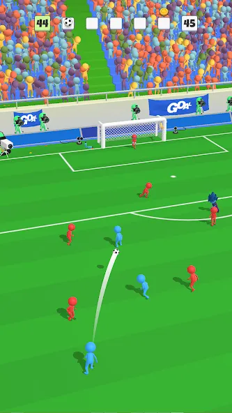 Скачать взлом Super Goal: Fun Soccer Game (Супер Гол)  [МОД Unlimited Money] — стабильная версия apk на Андроид screen 4