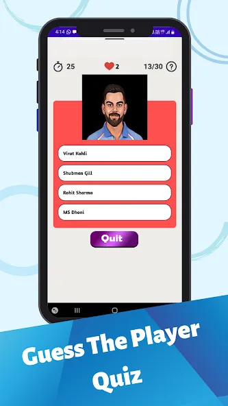 Взлом Cricket Quiz Game (Крикет Викторина Т20)  [МОД Много денег] — последняя версия apk на Андроид screen 1