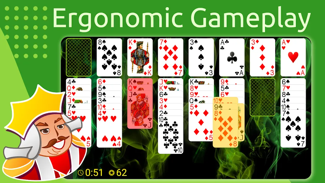 Скачать взломанную FreeCell  [МОД Бесконечные деньги] — полная версия apk на Андроид screen 1