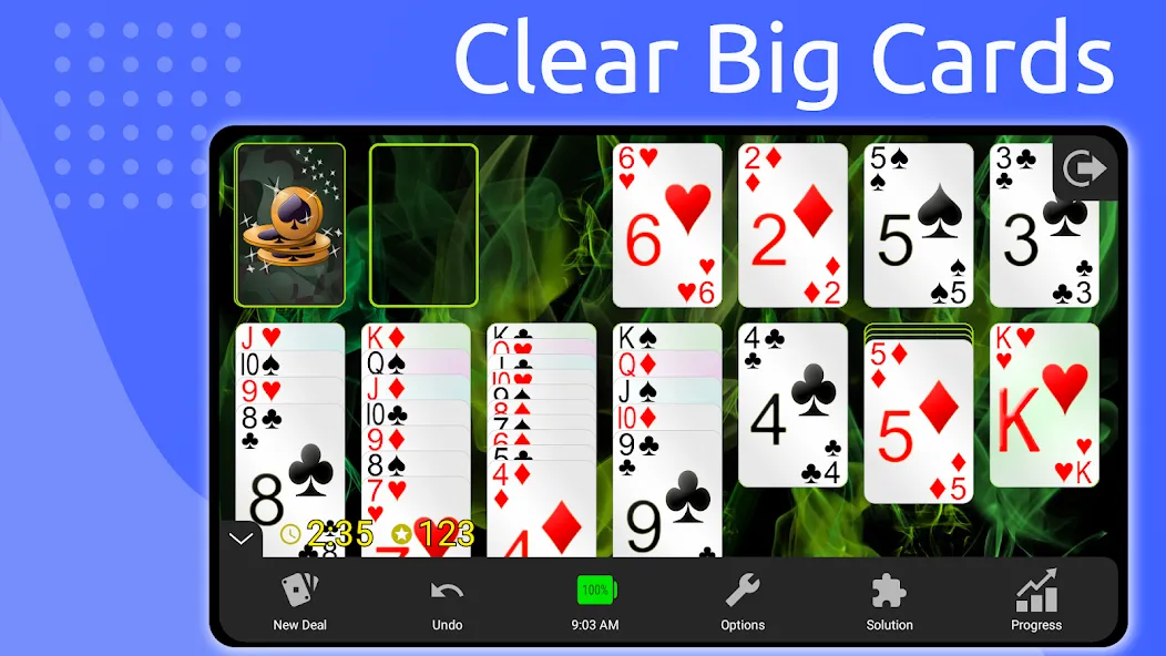 Скачать взлом Solitaire  [МОД Много денег] — полная версия apk на Андроид screen 3