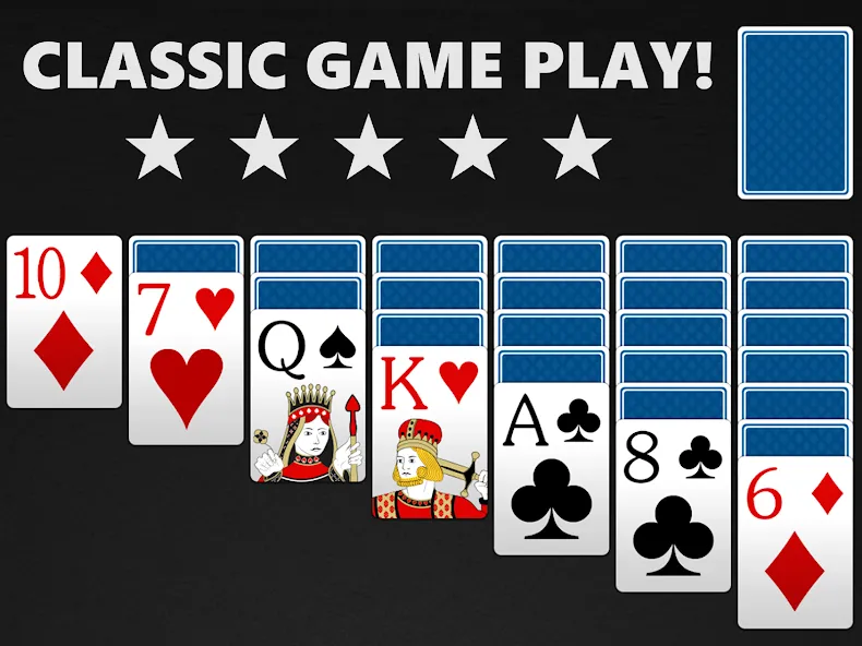 Взломанная Solitaire — Classic Card Games (Солитер)  [МОД Mega Pack] — последняя версия apk на Андроид screen 1