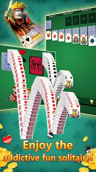 Взломанная klondike solitaire :card shark  [МОД Бесконечные монеты] — полная версия apk на Андроид screen 3