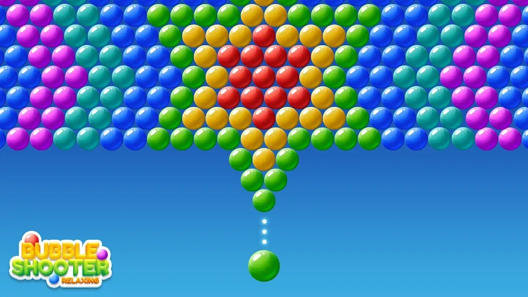 Взломанная Bubble Shooter Relaxing (Бабл Шутер Релаксинг)  [МОД Меню] — полная версия apk на Андроид screen 1