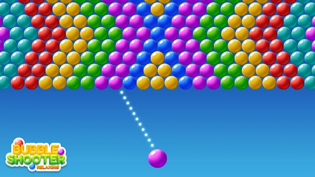 Взломанная Bubble Shooter Relaxing (Бабл Шутер Релаксинг)  [МОД Меню] — полная версия apk на Андроид screen 2