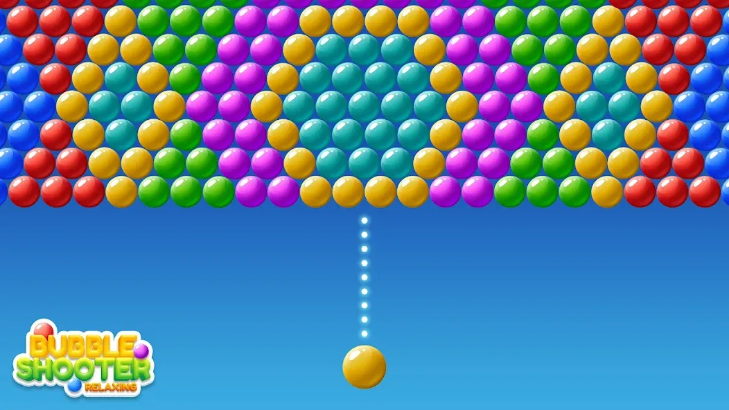 Взломанная Bubble Shooter Relaxing (Бабл Шутер Релаксинг)  [МОД Меню] — полная версия apk на Андроид screen 4