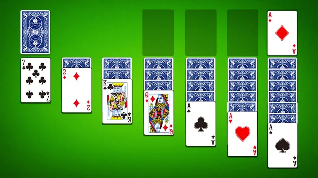 Скачать взломанную Classic Solitaire: Card Games  [МОД Unlocked] — полная версия apk на Андроид screen 2