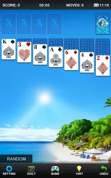 Скачать взломанную Solitaire! Classic Card Games  [МОД Unlimited Money] — стабильная версия apk на Андроид screen 3