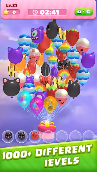 Взлом Bubble Burst：Match 3D  [МОД Много монет] — стабильная версия apk на Андроид screen 1