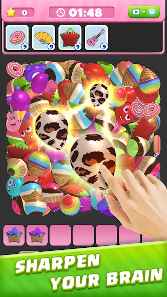 Взлом Bubble Burst：Match 3D  [МОД Много монет] — стабильная версия apk на Андроид screen 3