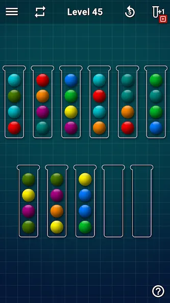 Взломанная Ball Sort Puzzle — Color Games (Балл Сорт Пазл)  [МОД Бесконечные монеты] — стабильная версия apk на Андроид screen 2