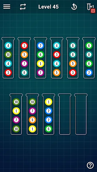 Взломанная Ball Sort Puzzle — Color Games (Балл Сорт Пазл)  [МОД Бесконечные монеты] — стабильная версия apk на Андроид screen 4