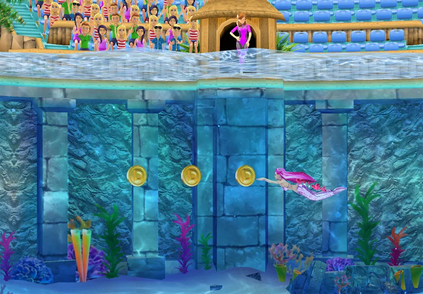 Взломанная My Dolphin Show (Май Долфин Шоу)  [МОД Все открыто] — последняя версия apk на Андроид screen 3