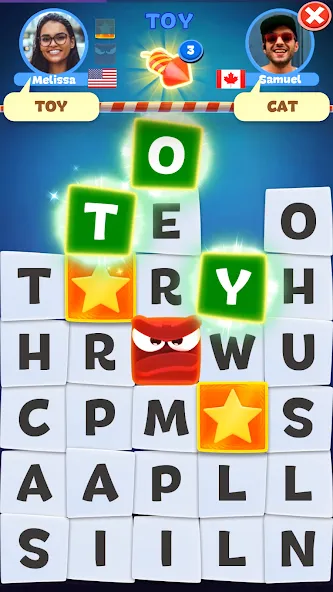 Взломанная Toy Words play together online (Той Вордс)  [МОД Mega Pack] — полная версия apk на Андроид screen 4