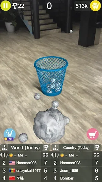 Скачать взломанную Paper Bin AR (Папер Бин)  [МОД Unlocked] — последняя версия apk на Андроид screen 4