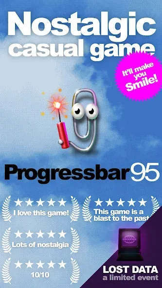 Скачать взлом Progressbar95 — nostalgic game (Прогрессбар95)  [МОД Menu] — последняя версия apk на Андроид screen 1