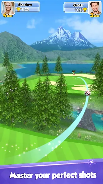 Скачать взломанную Golf Rival — Multiplayer Game (Гольф Ривал)  [МОД Все открыто] — стабильная версия apk на Андроид screen 3