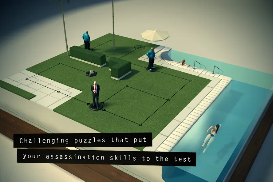 Взлом Hitman GO (Хитман ГО)  [МОД Unlocked] — последняя версия apk на Андроид screen 2