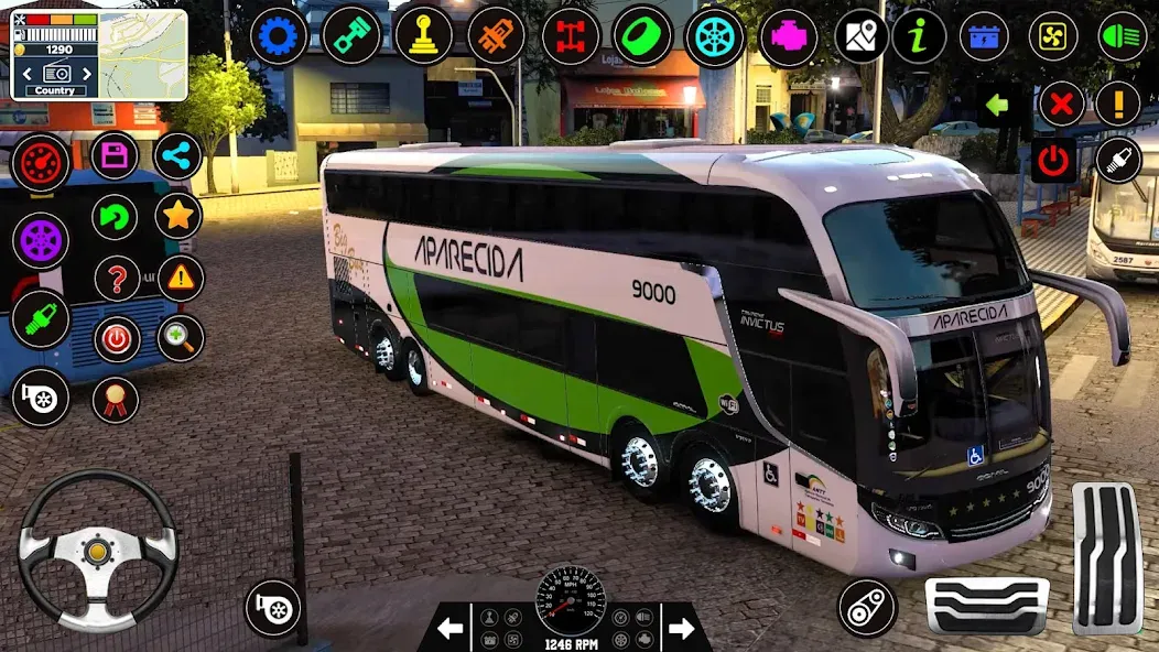 Взлом Bus Driving Games 3D: Bus Game  [МОД Бесконечные монеты] — стабильная версия apk на Андроид screen 2