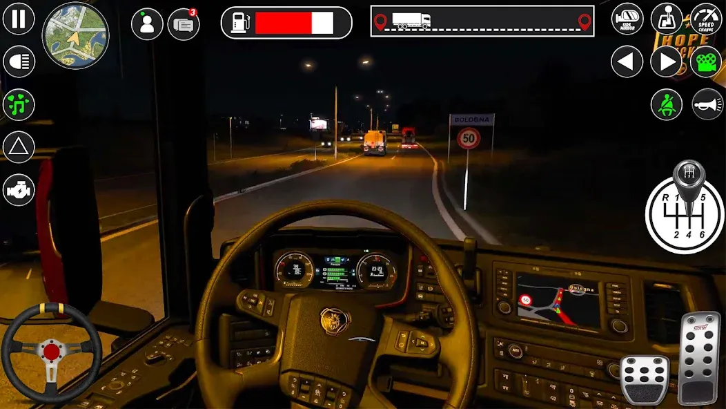 Взлом Euro Cargo Truck Simulator 3D  [МОД Unlocked] — стабильная версия apk на Андроид screen 2