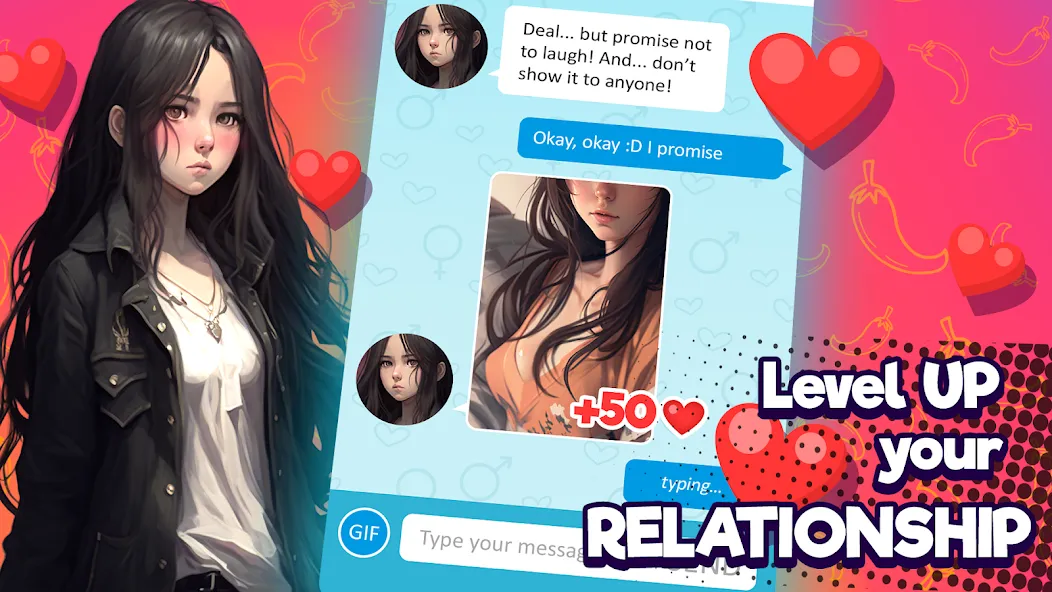 Взлом Anime Girlfriend — AI Chat (Аниме Грлфренд)  [МОД Unlocked] — полная версия apk на Андроид screen 5