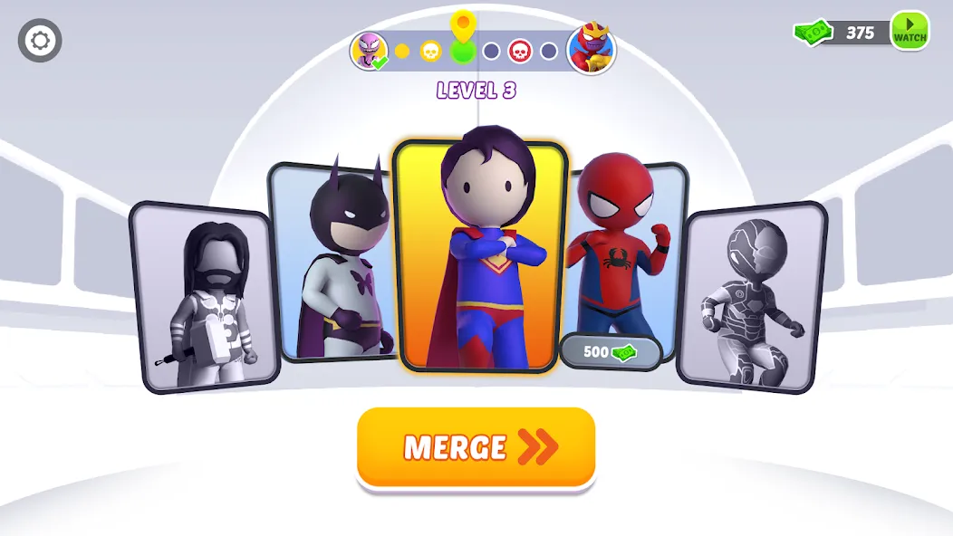 Скачать взломанную Stick Hero: Comic Superhero (Стик Хиро)  [МОД Unlocked] — полная версия apk на Андроид screen 1