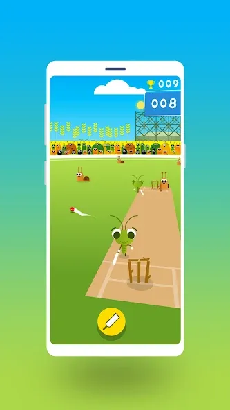 Взломанная Cric Game — Doodle Cricket (Крик Гейм)  [МОД Бесконечные деньги] — полная версия apk на Андроид screen 3