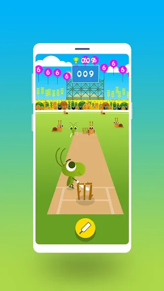 Взломанная Cric Game — Doodle Cricket (Крик Гейм)  [МОД Бесконечные деньги] — полная версия apk на Андроид screen 4