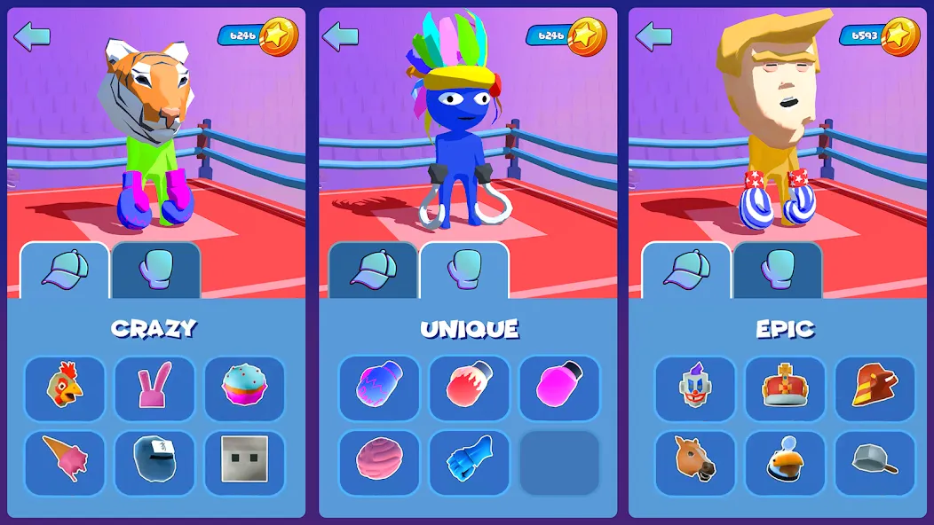 Скачать взлом Gang Boxing Arena (Ганг Боксинг Арена)  [МОД Unlocked] — последняя версия apk на Андроид screen 4