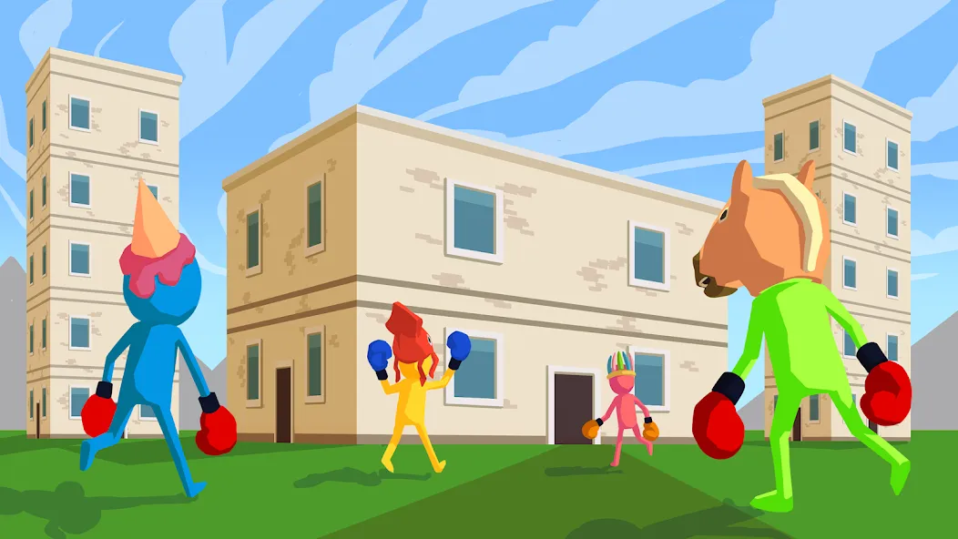 Скачать взлом Gang Boxing Arena (Ганг Боксинг Арена)  [МОД Unlocked] — последняя версия apk на Андроид screen 5