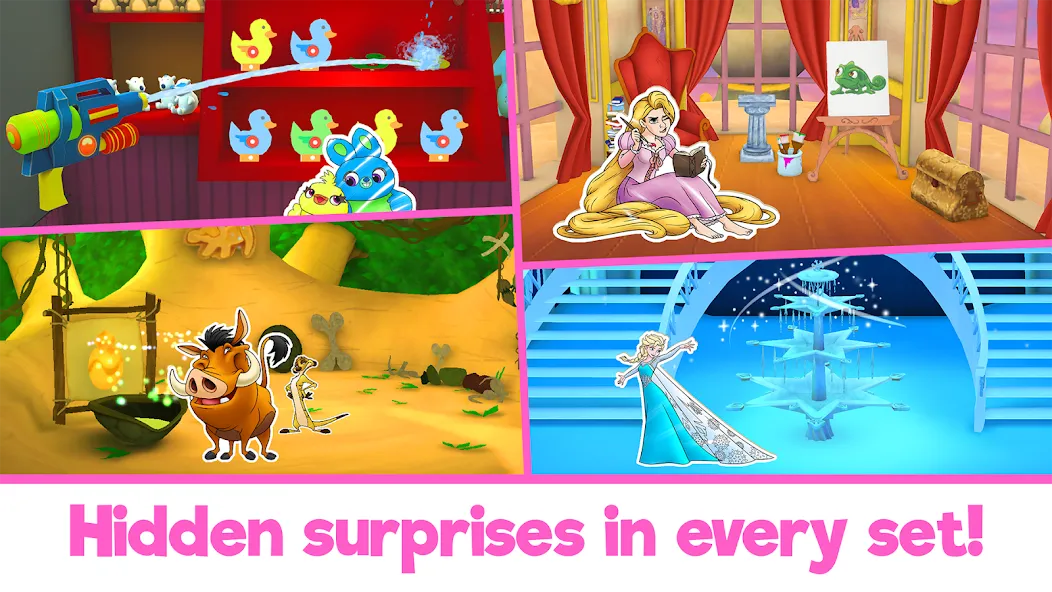 Скачать взлом Disney Coloring World (Дисней)  [МОД Mega Pack] — полная версия apk на Андроид screen 4