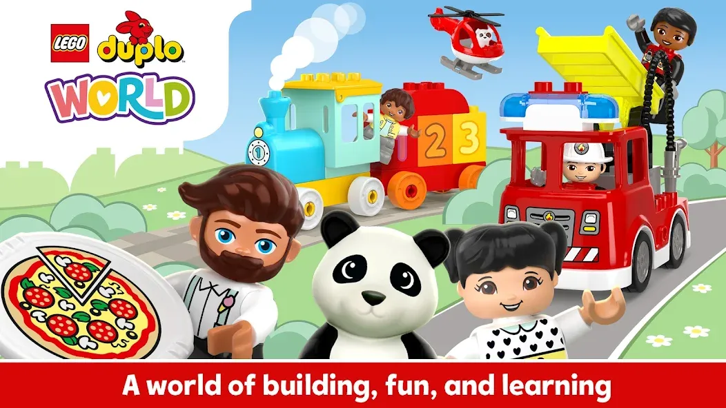 Скачать взлом LEGO® DUPLO® WORLD (ЛЕГО ДУПЛО МИР)  [МОД Все открыто] — стабильная версия apk на Андроид screen 1