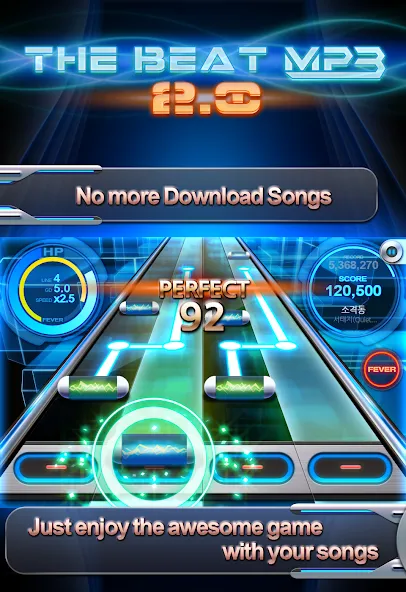 Скачать взломанную BEAT MP3 2.0 — Rhythm Game  [МОД Unlimited Money] — стабильная версия apk на Андроид screen 1