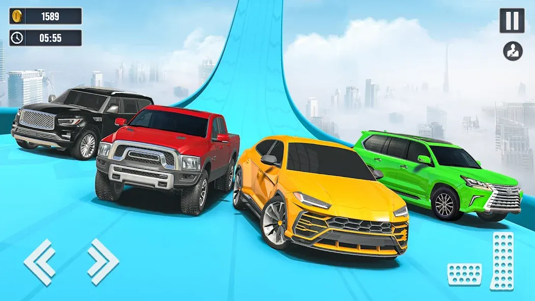 Взлом Car Stunt Games : Car Games 3D (Кар Стант Геймс)  [МОД Много монет] — последняя версия apk на Андроид screen 2