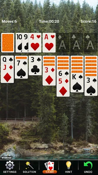 Скачать взлом Solitaire: Classic Card Game  [МОД Бесконечные деньги] — последняя версия apk на Андроид screen 4