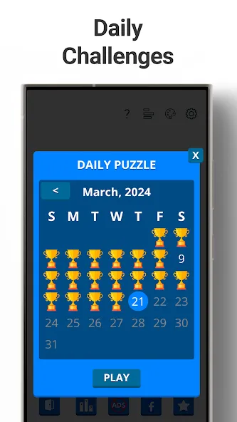 Скачать взлом Sudoku Levels: Daily Puzzles  [МОД Все открыто] — стабильная версия apk на Андроид screen 2