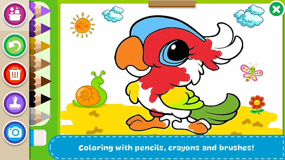 Скачать взлом Coloring Book — Kids Paint  [МОД Меню] — полная версия apk на Андроид screen 1