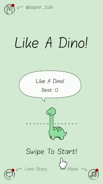 Взломанная Like A Dino!  [МОД Много денег] — последняя версия apk на Андроид screen 1