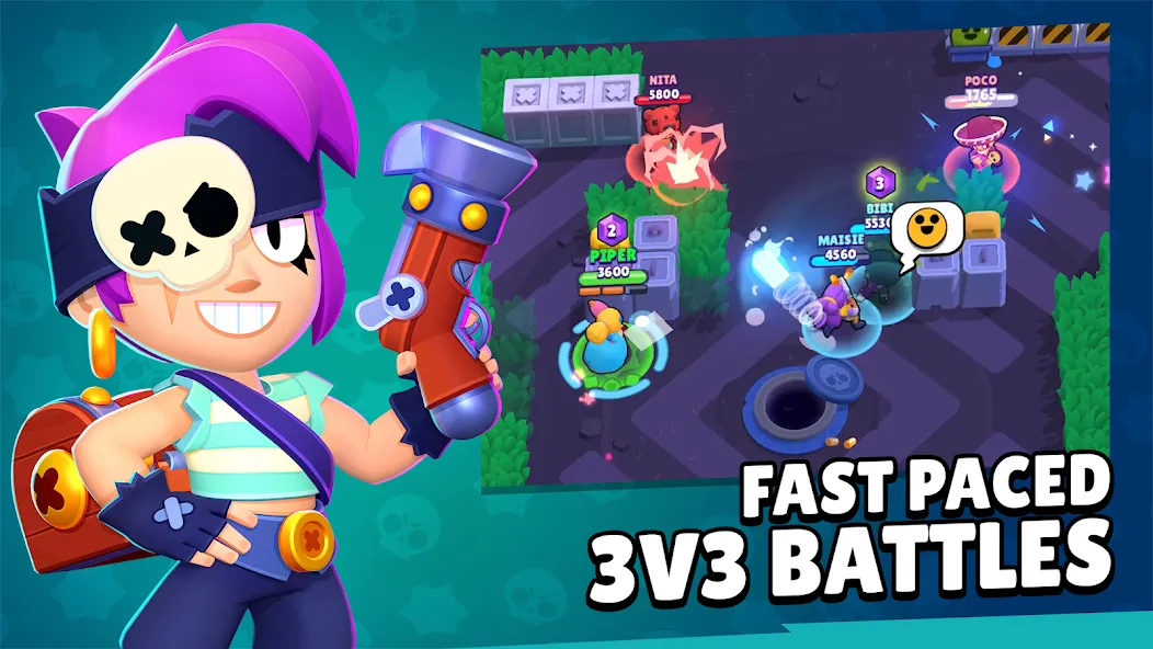 Скачать взлом Brawl Stars (Брол Старс)  [МОД Меню] — последняя версия apk на Андроид screen 2