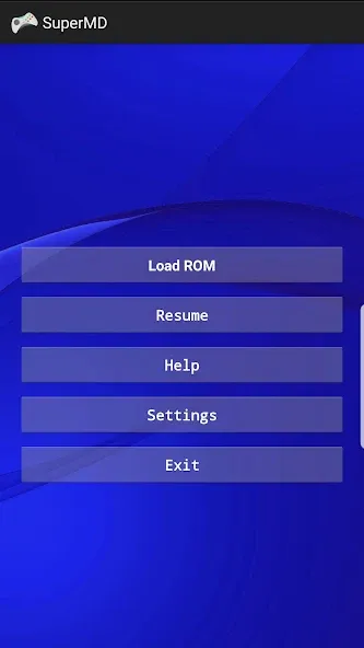Скачать взломанную SuperMD (All in One Emulator) (уперМД)  [МОД Много денег] — стабильная версия apk на Андроид screen 1