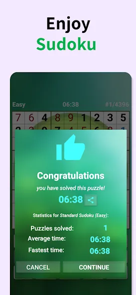 Взлом Sudoku offline (Судоку оффлайн)  [МОД Бесконечные монеты] — полная версия apk на Андроид screen 5