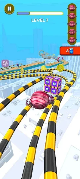 Взлом Rolling Balls 3D (Гоинг Боллс 3Д)  [МОД Menu] — последняя версия apk на Андроид screen 1