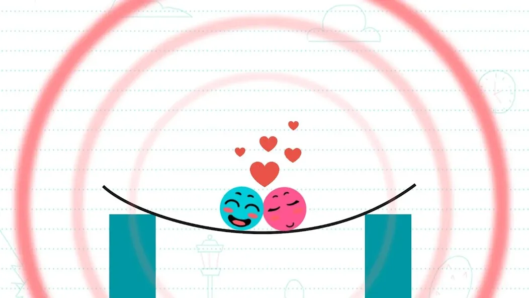 Скачать взломанную Love Balls (Лав Боллз)  [МОД Mega Pack] — последняя версия apk на Андроид screen 3