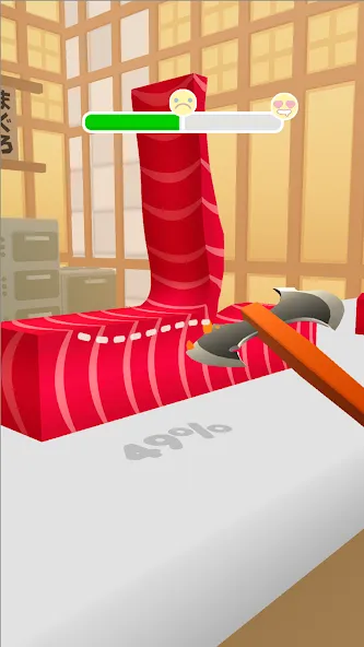 Взломанная Sushi Roll 3D — Cooking ASMR (Суши Ролл 3D)  [МОД Unlocked] — полная версия apk на Андроид screen 5