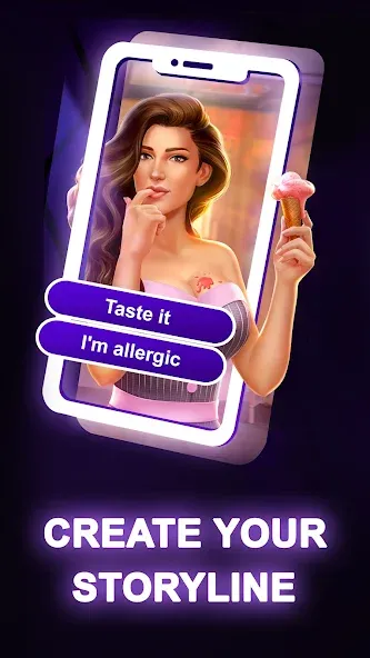 Скачать взлом Dream Zone: My Love Fantasy (Дрим Зон)  [МОД Mega Pack] — полная версия apk на Андроид screen 2