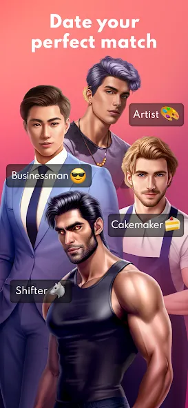 Взломанная Love Sparks: Dating Sim (Лав Спаркс)  [МОД Unlimited Money] — последняя версия apk на Андроид screen 3