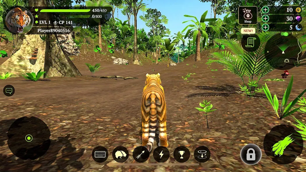 Скачать взломанную The Tiger (Зе Тигер)  [МОД Menu] — полная версия apk на Андроид screen 1