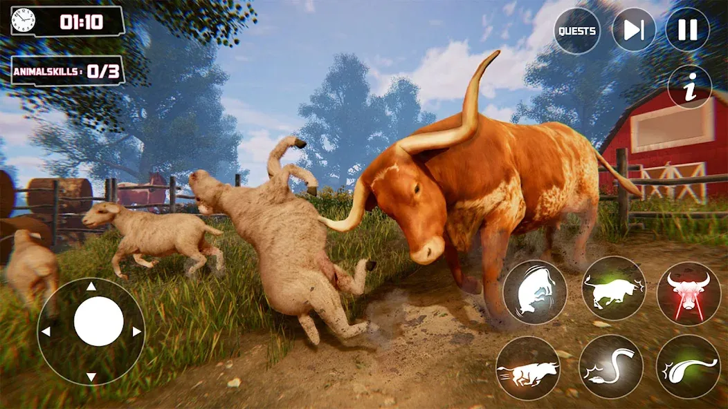 Взлом Scary Cow Simulator Rampage (Скари)  [МОД Бесконечные монеты] — стабильная версия apk на Андроид screen 1