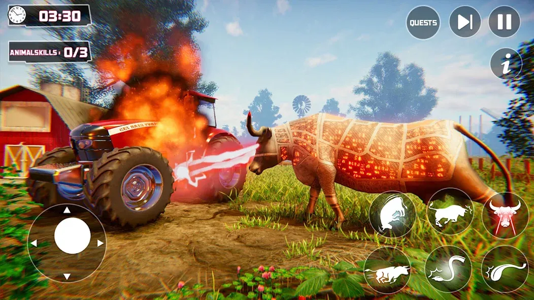 Взлом Scary Cow Simulator Rampage (Скари)  [МОД Бесконечные монеты] — стабильная версия apk на Андроид screen 3