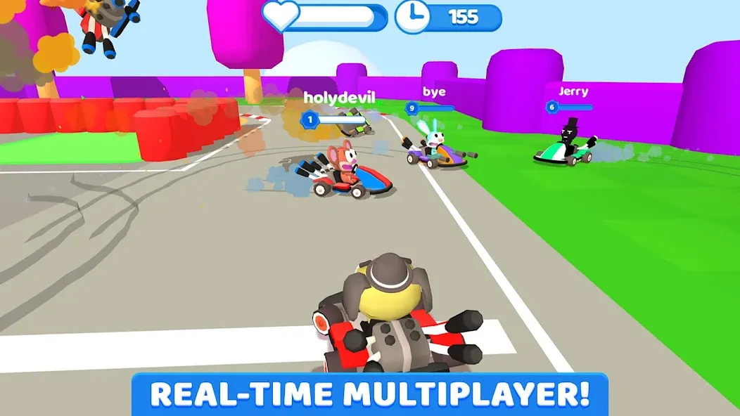 Скачать взлом SmashKarts.io  [МОД Menu] — последняя версия apk на Андроид screen 1