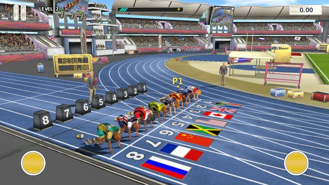 Скачать взломанную Athletics 3: Summer Sports (Атлетика 3)  [МОД Unlimited Money] — полная версия apk на Андроид screen 1